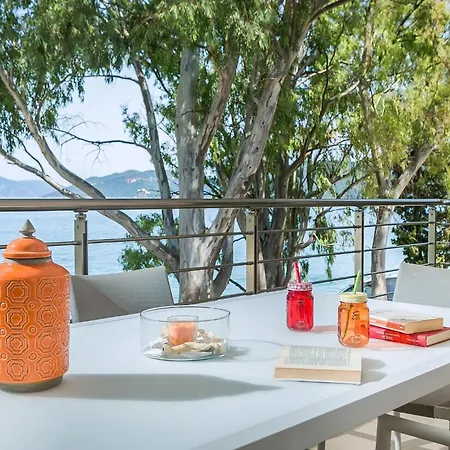 Villa Deluxe Kefalonia Corali 3 Bedroom Pool Sea View Karavomilos