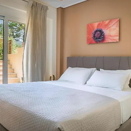 Deluxe Kefalonia Corali 3 Bedroom Pool Sea View Karavomilos Villa *